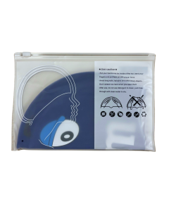 Gorra De Natación M&m Luneta Azul Masnatacion