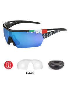 Lentes Salice 006ITARWP Negro ITA Mica Azul