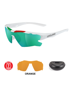 Lentes Salice 011ITA  Blanco ITA Mica verde