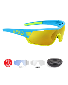 Lentes Salice 016RWX Turquesa Mica Amarillo