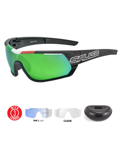 Lentes Salice 016ITARWX Negro ITA Mica Verde
