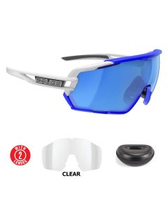 Lentes Salice 020RW Blanco y Azul Mica Azul