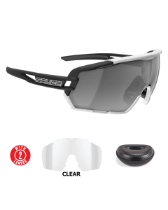 Lentes Salice 020RW Negro y Blanco Mica Negro