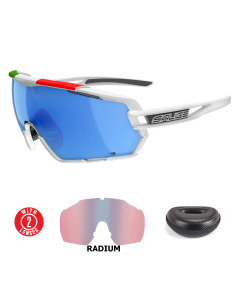 Lentes Salice 020ITARWP Blanco ITA Mica Azul