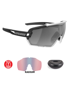 Lentes Salice 020RWP Negro y Blanco Mica Negro