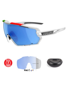 Lentes Salice 020ITARWX Blanco ITA Mica Azul