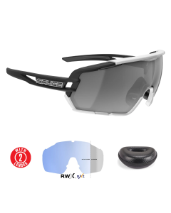 Lentes Salice 020RWX Negro y Blanco Mica Negro