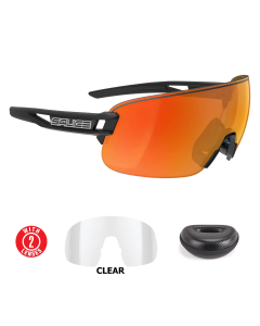 Lentes Salice 021RW Negro Mica Rojo