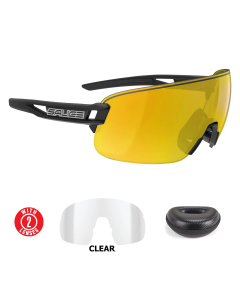 Lentes Salice 021RW Negro Mica Amarillo