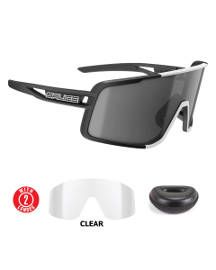 Lentes Salice 022RW Negro y Blanco Mica Negro