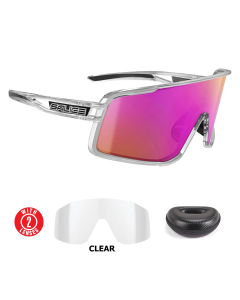 Lentes Salice 022RW Cristal Mica Morado
