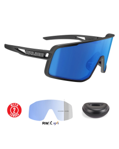 Lentes Salice 022RWX Negro Mica Azul