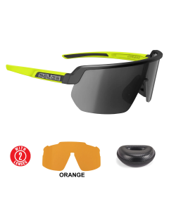 Lentes Salice 023RW Negro y Lima Mica Negro