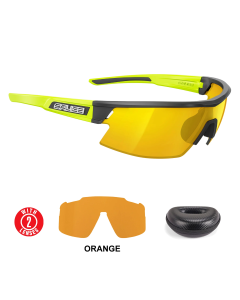 Lentes Salice 025RW Negro y Lima Mica Amarillo