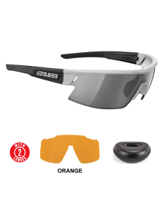 Lentes Salice 025RW Blanco y Negro Mica Negro