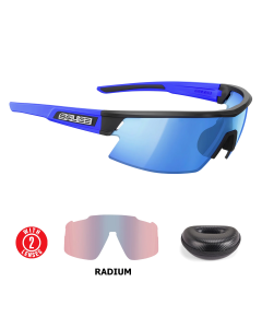 Lentes Salice 025RWP Negro y Azul Mica Azul
