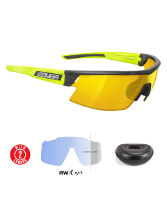 Lentes Salice 025RWX Negro y Lima Mica Amarillo