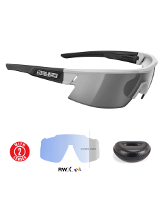 Lentes Salice 025RWX Blanco y Negro Mica Negro