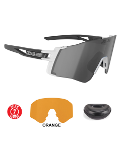 Lentes Salice 026RW Blanco y Negro Mica Negro