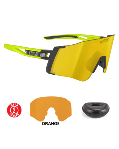 Lentes Salice 026RW Negro y Amarillo Mica Amarillo