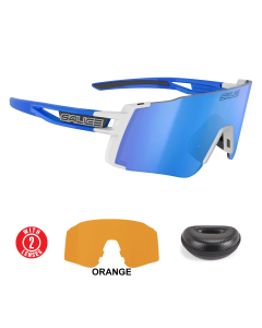 Lentes Salice 026RWS Blanco y Azul Mica Azul