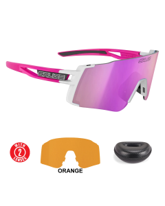Lentes Salice 026RWS Blanco y Morado Mica Morado