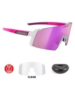 Lentes Salice 027RW Blanco y Morado Mica Morado