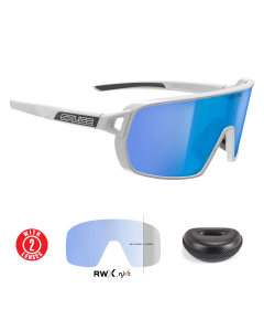Lentes Salice 028RWX Blanco Mica Azul