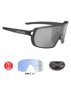 Lentes Salice 028RWX Negro Mica Gris
