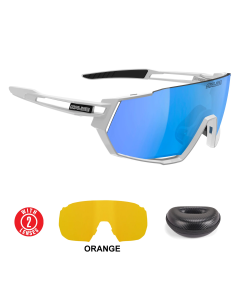 Lentes Salice 029RW  Blanco Mica Azul