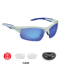 Lentes Salice 838RW Blanco Mica Azul