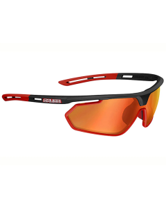 Lentes Salice 018RW Negro y Rojo Mica Rojo