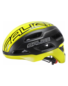 Casco Stelvio Negro y Amarillo M-L 54-60