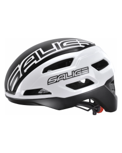Casco Stelvio Blanco y Negro M-L 54-60