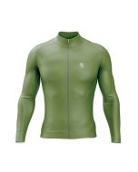 Jersey Iscali Olive Ascent Manga Larga