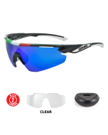 Lentes Salice 012ITA Negro Mica Azul