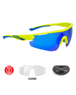 Lentes Salice 012RW Amarillo y Mica Azul