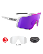 Lentes Salice 022RW Blanco y Morado Mica Morado